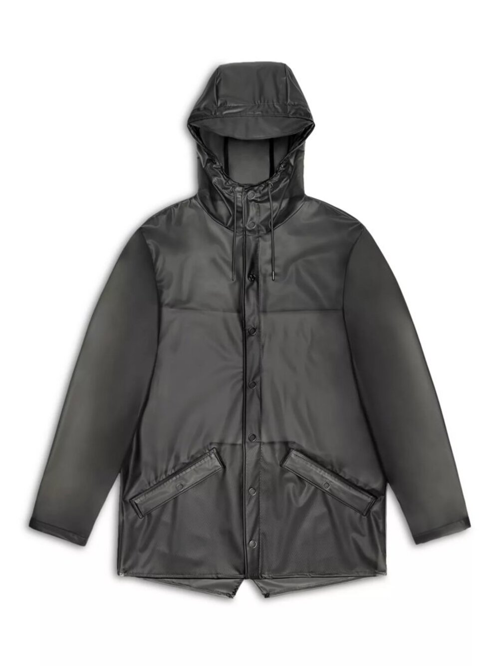 RAINS Unisex Waterproof Jacket W3 - Light Gray ("Mist")